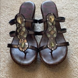 Jellypop Firework Wedge Sandals